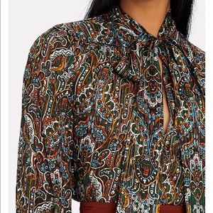 🆕 Veronica Beard Tie-Neck Blouse